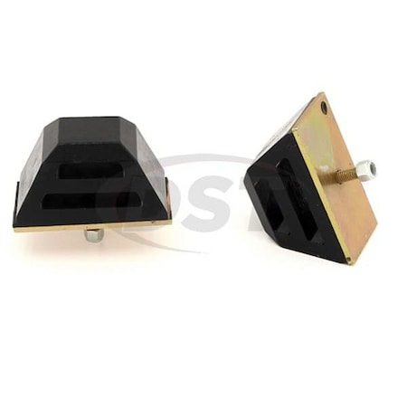 Energy Suspension 45 x 25 Outside Diameter 25 Long Black Polyurethane Set Of 2 9.9109R